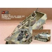 German Sd.Kfz.251 Crew (7.5cm)- 2 Fig., 1/35 - Hobby Fan HF574 German Sd.Kfz.251 Crew (7.5cm)- 2 Fig., 1/35 - Hobby Fan HF574
