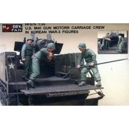 U.S. M40 Gun Motor Carri. in Kor.W./3Fig - Hobby Fan HF575