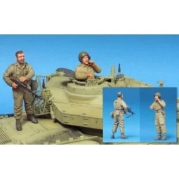 IDF Shot Kal Crew- 2 Figures - Hobby Fan HF583