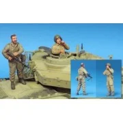 IDF Shot Kal Crew- 2 Figures, 1/35 - Hobby Fan HF583 IDF Shot Kal Crew- 2 Figures, 1/35 - Hobby Fan HF583