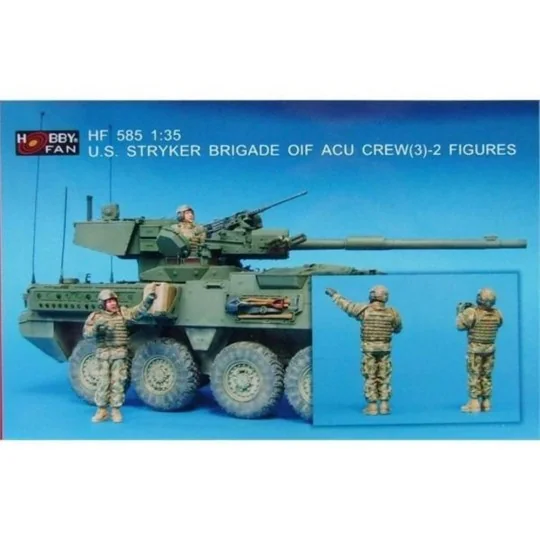 U.S. Stryker Brigade OIF ACU crew(3)2Fi - Hobby Fan HF585