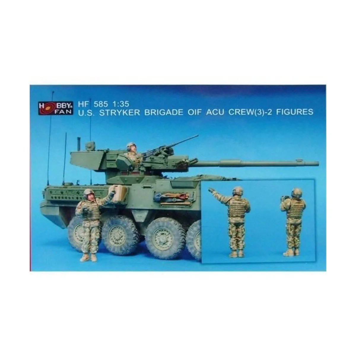 U.S. Stryker Brigade OIF ACU crew(3)2Fi, 1/35 - Hobby Fan HF585
