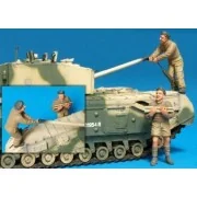 Brit. Churchill Tank Crew (III)Ala./2Fig - Hobby Fan HF587