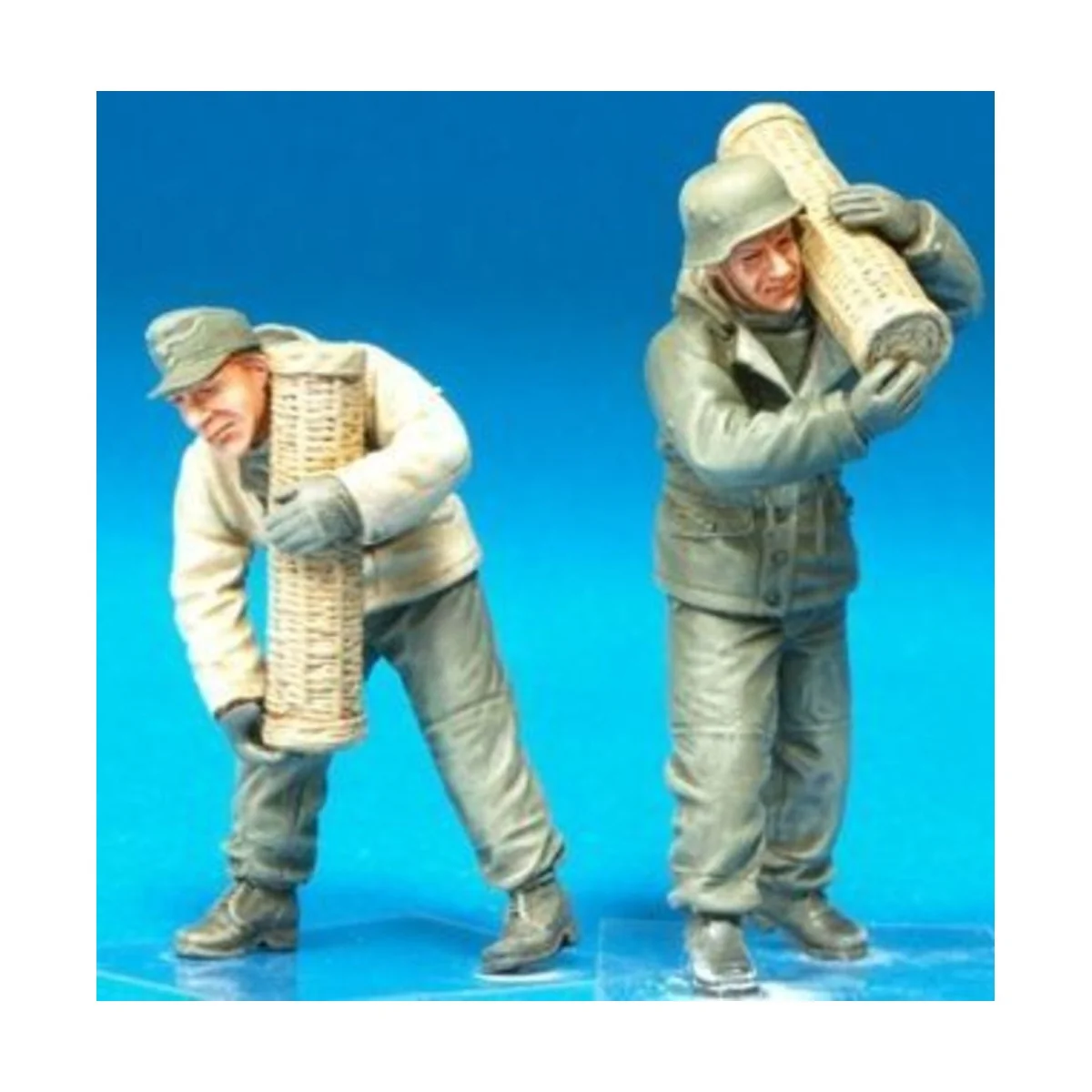 Ger. 15cm Artillery Crew (I) Winter/2Fig - Hobby Fan HF591