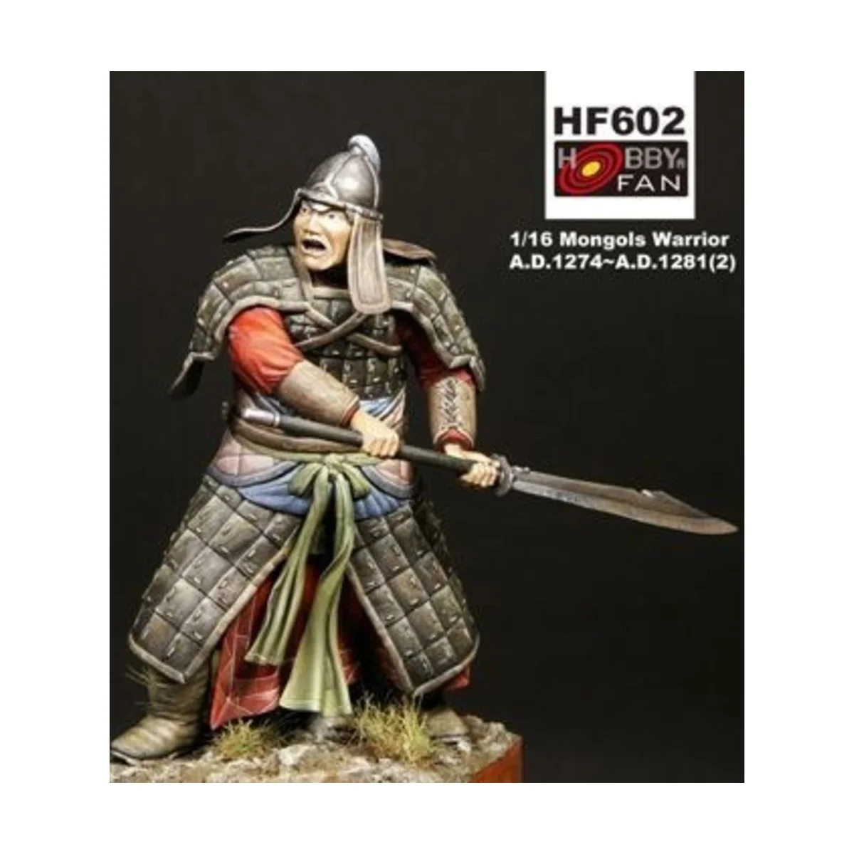 Mongols Warrior A.D. 1274-A.D. 1281 (2), 1/16 - Hobby Fan HF602