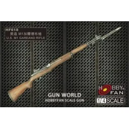 1/4 M1 Garand Rifle, 1/4 - Hobby Fan HF618