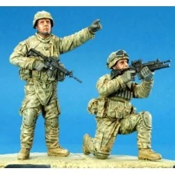 U.S. Stryker Brigade OIF ACU crew I - Hobby Fan HF701