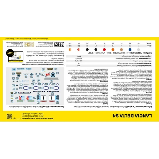 STARTER KIT Lancia Delta S4, 1/43 - Heller 56177