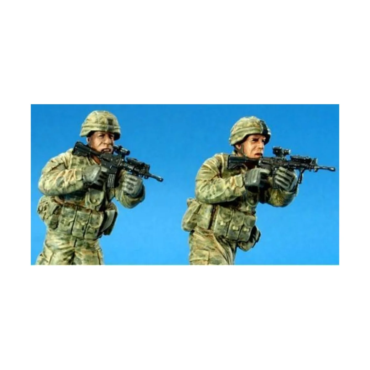 U.S. Stryker Brigade OIF ACU crew II, 1/35 - Hobby Fan HF702