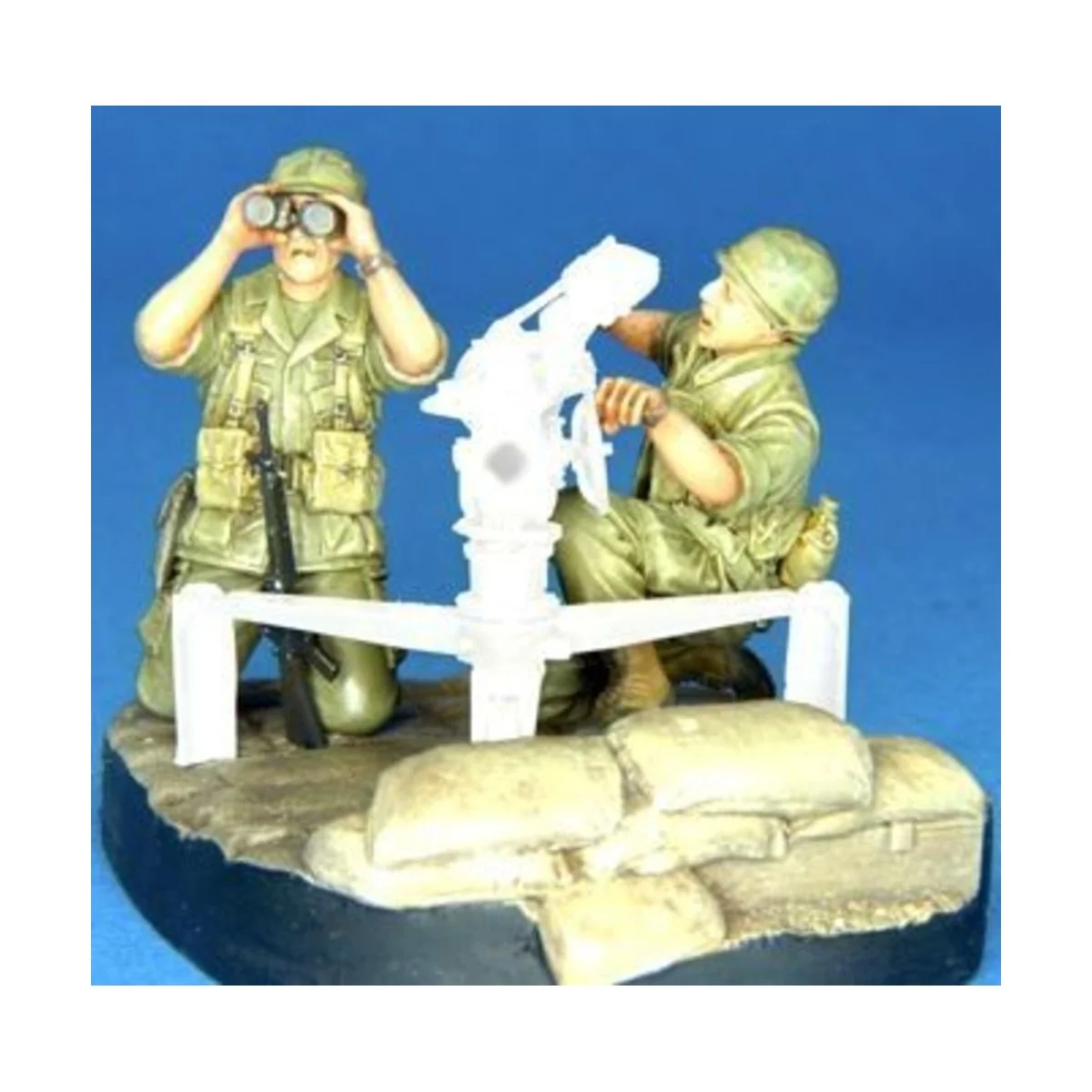 U.S. Army 105mm gun crew Vietnam war, 1/35 - Hobby Fan HF704