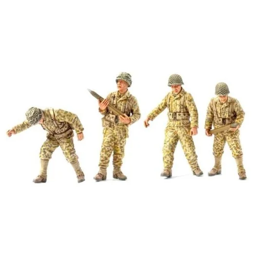 US Army gun crew France 1944 (4 fig.) - Hobby Fan HF710