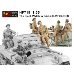 The Black Watch in Tunisia(2)-2 Figures - Hobby Fan HF715