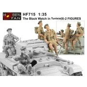 The Black Watch in Tunisia(2)-2 Figures - Hobby Fan HF715