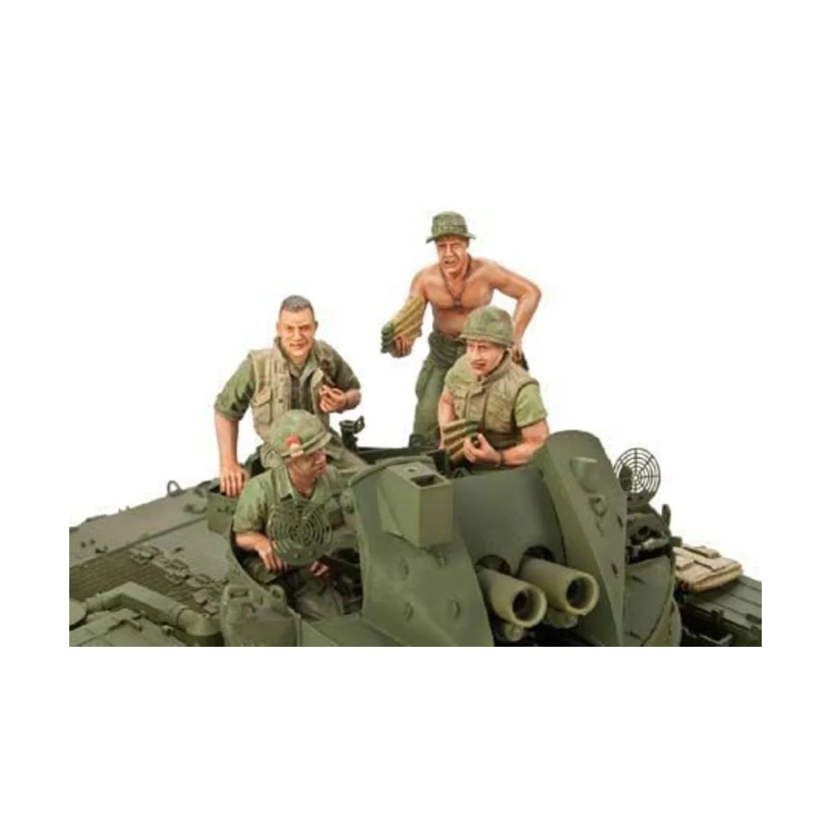 U.S.V.N. War Duster Crew 4 Fig. - Hobby Fan HF716