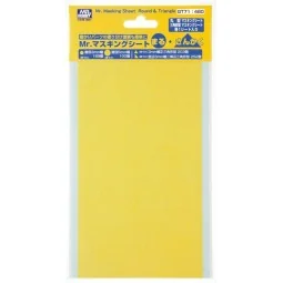 Mr Hobby -Gunze Mr. Masking Sheet Round & Triangle - Mr Hobby - Gun...