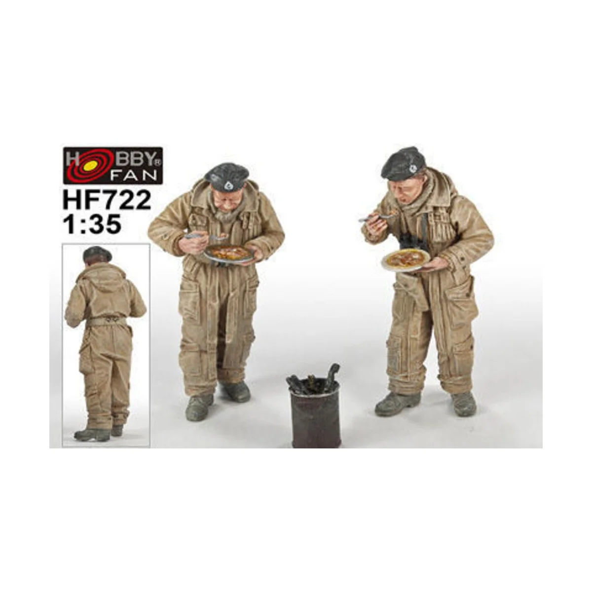 British Tank Crew"Meals for victory"2Fig - Hobby Fan HF722