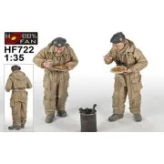 British Tank Crew"Meals for victory"2Fig - Hobby Fan HF722