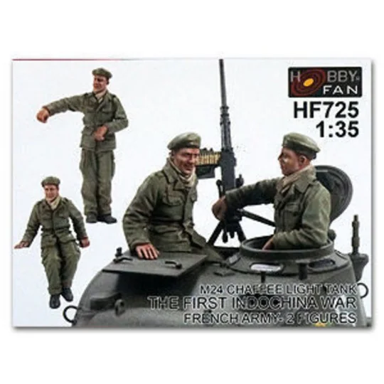 Crew for Chaffee light Tank the first In - Hobby Fan HF725