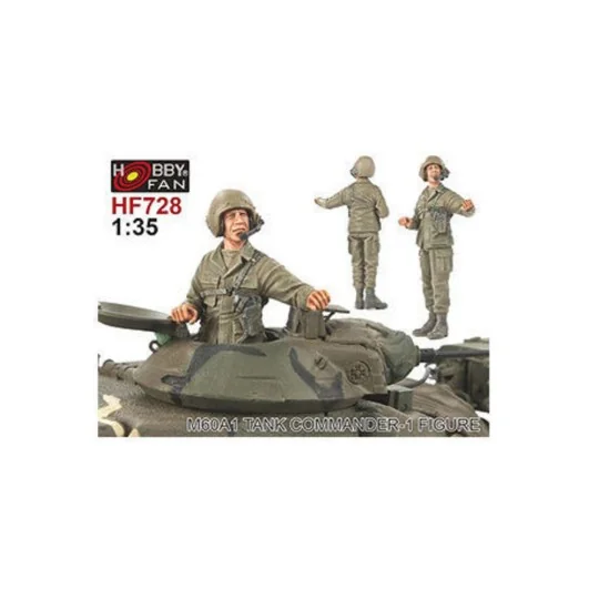 M60A1 Tank Commander - 1 Figure, 1/35 - Hobby Fan HF728 M60A1 Tank Commander - 1 Figure, 1/35 - Hobby Fan HF728