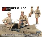 Sd.kfz 233 Afrikakorps Crew-2 figures - Hobby Fan HF730
