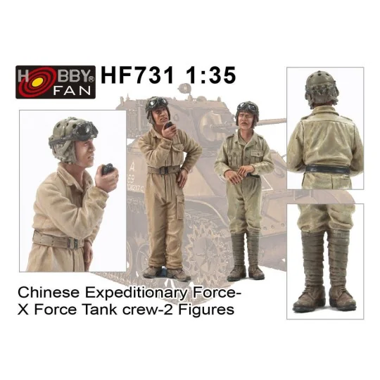 Chinese Expeditionary Force-XForce Tank Crew-2 Figures - Hobby Fan ...
