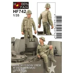 ARVN M113 Crew(1)-2 Figures, 1/35 - Hobby Fan HF742