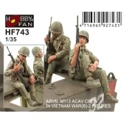 ARVN M113 Crew(2) -2 Figures - Hobby Fan HF743