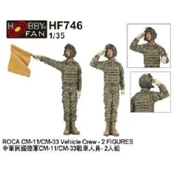 ROCA CM-11/CM-33 Vehicle Crew-2 Figures - Hobby Fan HF746