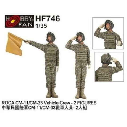 ROCA CM-11/CM-33 Vehicle Crew-2 Figures - Hobby Fan HF746