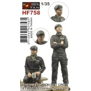 BAOR Centurion MBT Crew-2 figures(Two heads are available), 1/35 - ... BAOR Centurion MBT Crew-2 figures(Two heads are available), 1/35 - ...