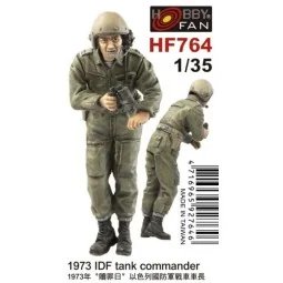 1973 IDF tank commander-1 figure, 1/35 - Hobby Fan HF764