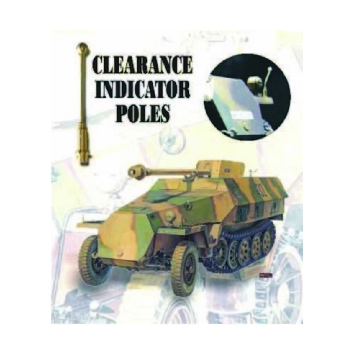 CLEARANCE POLES SDKFZ (6 PCS) - AFV-Club AC35002