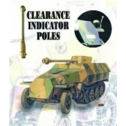 CLEARANCE POLES SDKFZ (6 PCS), 1/35 - AFV-Club AC35002