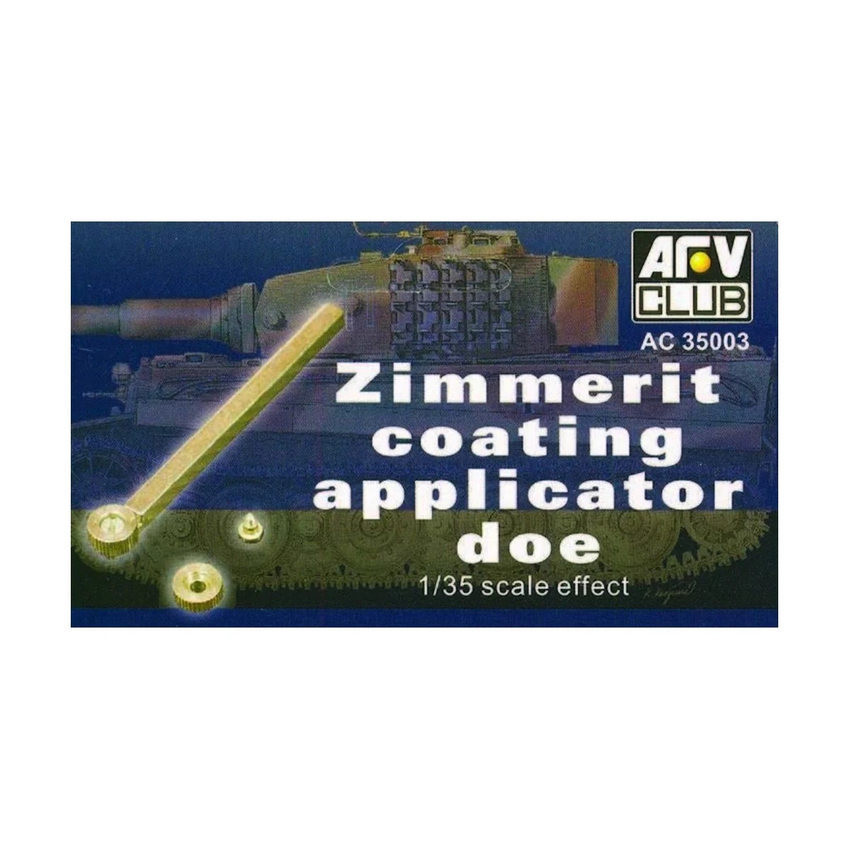 ZIMMERIT ROLLER APPLICATOR, 1/35 - AFV-Club AC35003