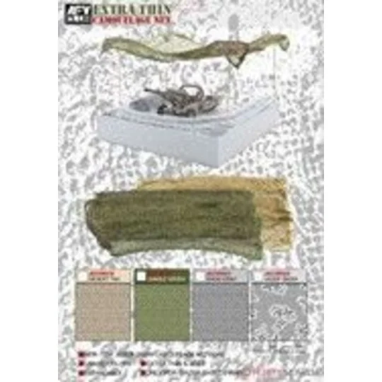 CAMOUFLAGE NET-JGSDF Snow, 1/35 - AFV-Club AC35022 CAMOUFLAGE NET-JGSDF Snow, 1/35 - AFV-Club AC35022