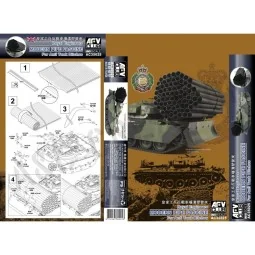 Royal Engineers modern pipe fascine (for AF35395), 1/35 - AFV-Club ...