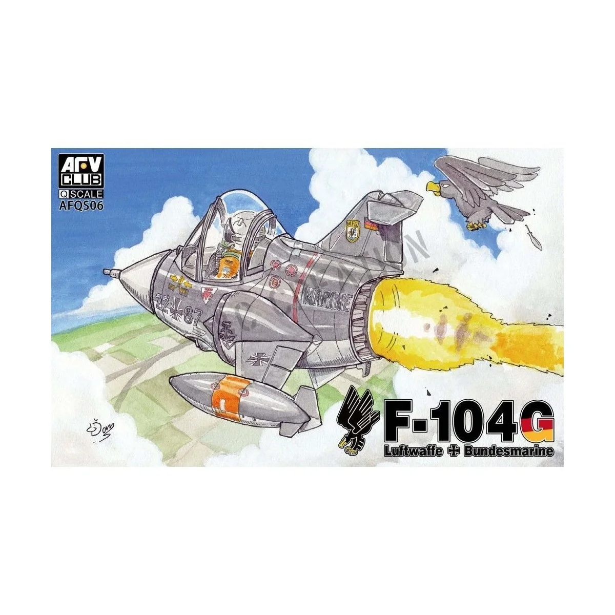 F-104 Q-series (Version West Germany) - AFV-Club AFQS06
