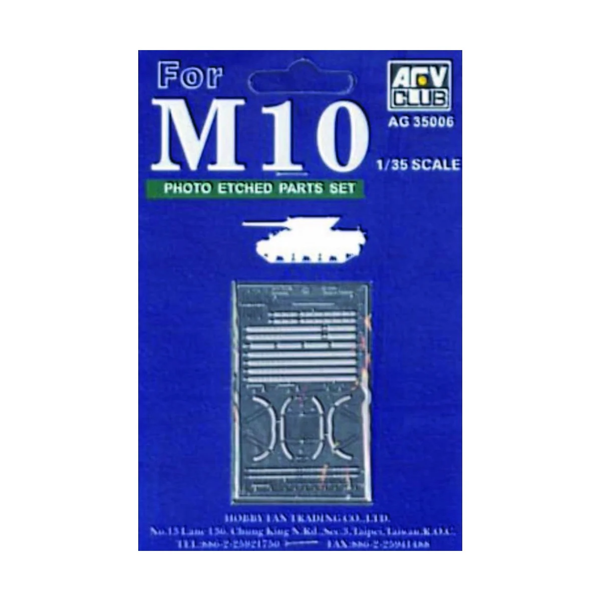 TD M10, 1/35 - AFV-Club AG35006 TD M10, 1/35 - AFV-Club AG35006