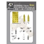 Metal ammonutions and photo-etched for Sig33 15cm gun, 1/35 - AFV-C...