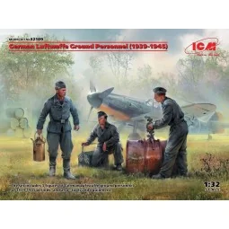 German Luftwaffe Ground Personnel(1939-1945)(3 figures), 1/32 - ICM...