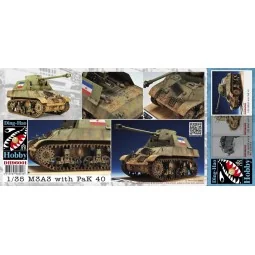 M3A3 with Pak 40 (Yugoslav), 1/35 - AFV-Club DH96001