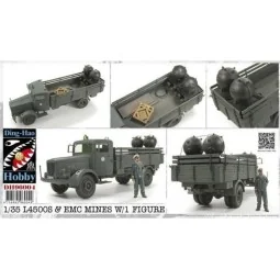 L4500S & EMC Mines w/1 Figure - AFV-Club DH96004