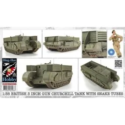 1/35 British 3 Inch gun Churchill tank & - AFV-Club DH96006