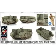 1/35 British 3 Inch gun Churchill tank & - AFV-Club DH96006
