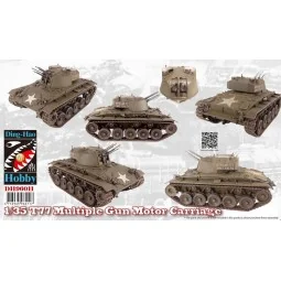 T77 Multiple Gun Motor Carriage, 1/35 - AFV-Club DH96011