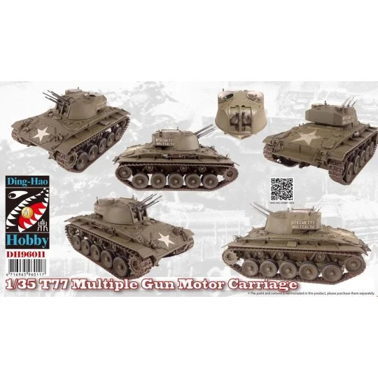 T77 Multiple Gun Motor Carriage - AFV-Club DH96011