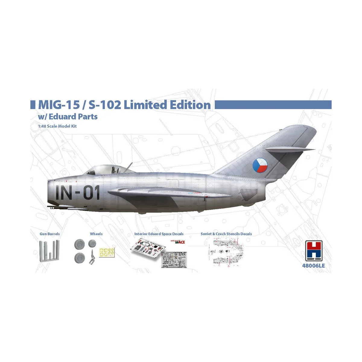 MIG-15 / S-102 Limited Edition, 1/48 - Hobby 2000 48006LE
