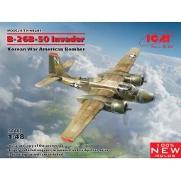B-26B-50 Invader, Korean War American Bomber, 1/48 - ICM 48281