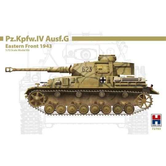 Pz.Kpfw.IV Ausf.G Eastern Front 1943, 1/72 - Hobby 2000 72703