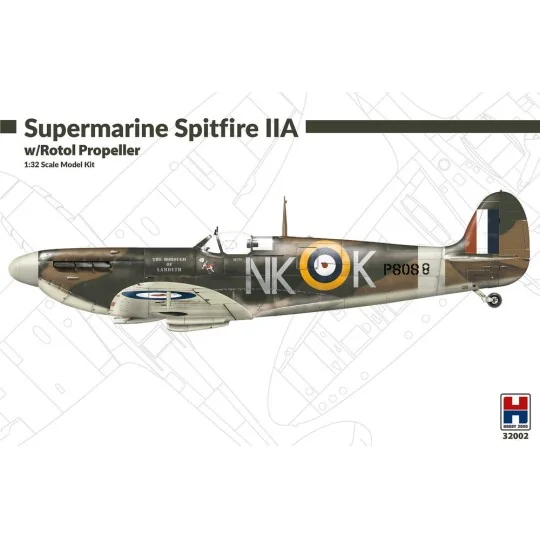 Supermarine Spitfire IIA w/Rotol Propeller - Hobby 2000 32002